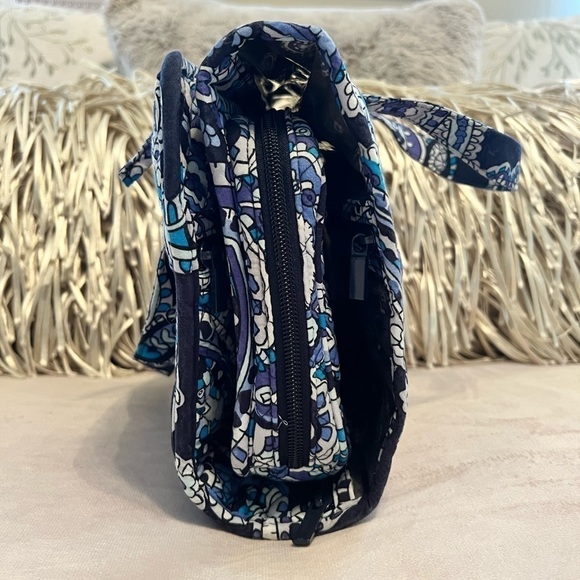 VERA BRADLEY Deep Night Paisley Iconic Grand Hanging Organizer Travel Cosmetic - Picture 3 of 15